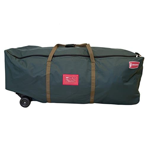 Tree Keeper Christmas Rolling Big Wheel Super Duffel Style Bag - Artificial Tree Storage