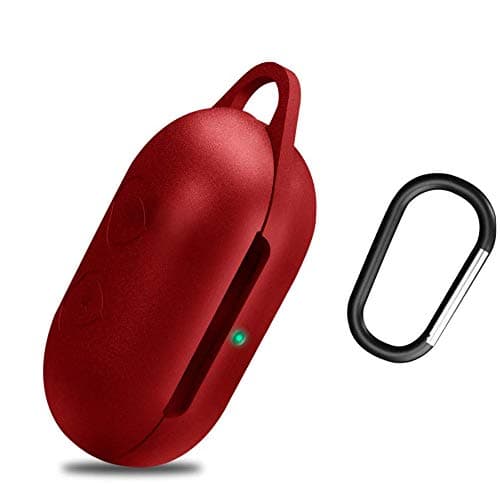 FlainUp Silicone Case for Samsung Galaxy Buds, Protective Soft Shockproof Cover with Keychain