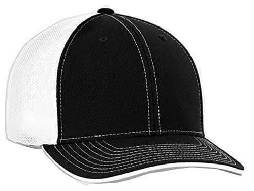 Pacific Headwear Trucker Flexfit Cap Hat Moisture-Wicking 3 Sizes 13 Colors 404M
