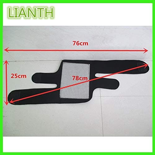 Q3 1Pair Adjustable Self-Heating Tourmaline Magnetic Therapy Kneepad Good Anti-Cold Product for Women Men and Old People T026OLB