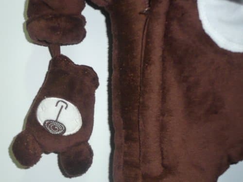 Baby Bear Microplush Snowsuit for Newborns 0-3 Months Model: GW1924 (Newborn, Child, Infant)