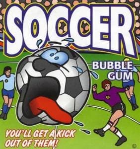 SOCCER Bubble Gum (1 pound bag) + BONUS Item