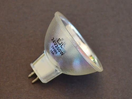 2pcs EJL 24V 200W RM-114 Donar Bulb for Beseler Photo Dichro DG1 Colorhead, 23DGA Colorhead, Dual-Dichro Colorhead, DG, DGA and Dual Dichro 23 lamphouses external power supplies, 23CII Enlarger