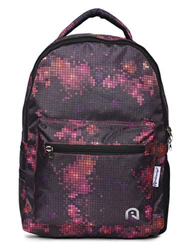 Indiamigo Laguna Unisex College Backpack Printed Pink