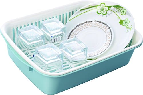 Dollar Chief Double Layer Rectangular Colander, BPA Free