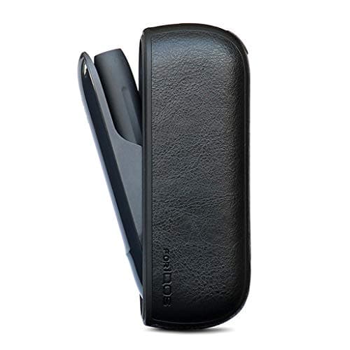 Bduco - Protective Cover Holder Carrying Case Box Soft Leather Wallet Pouch Accessories for IQOS 3.0 E-Cigarette Electronic Cigarette