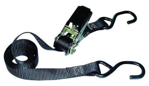 Soft Tie 8 ft.1500 Lbs. Capacity Ratchet Tie Down (Set of 2)