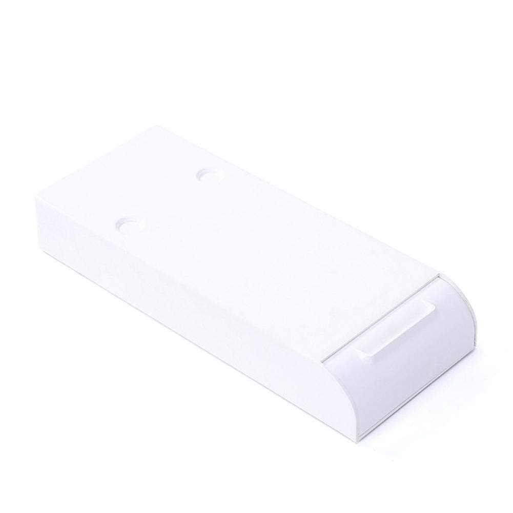 Self Stick Pencil Tray Under Desk Holder Pop up Pen Storage Drawer Organizer Invisible Stationary Storage Container