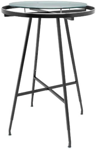 J Haws Glass Top Rounder - Width 30in. GR30T