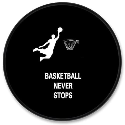 GeRoad SmartPhone Stand and Mounts, Universal Fashion Expanding Grip Phone Support Holder - Basketball Never Stops