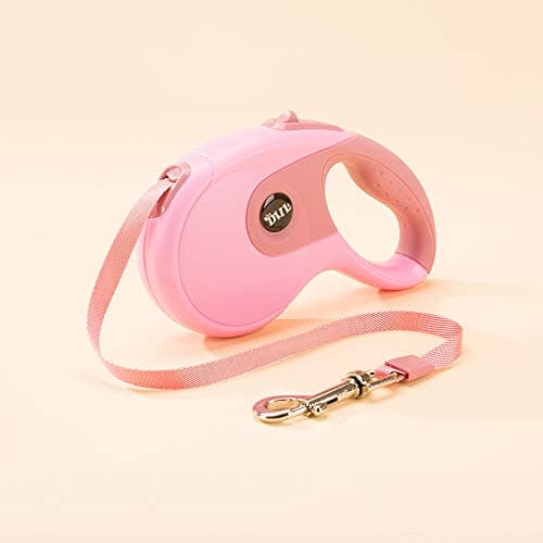 Wondermomo Retractable Dog Leash, 16.4ft Walking Jogging Training Leash Tape for Small Medium Large Dog up to 33lbs/110lbs, Tangle Free, Anti-Slip Handle, One-Handed Brake & Lock