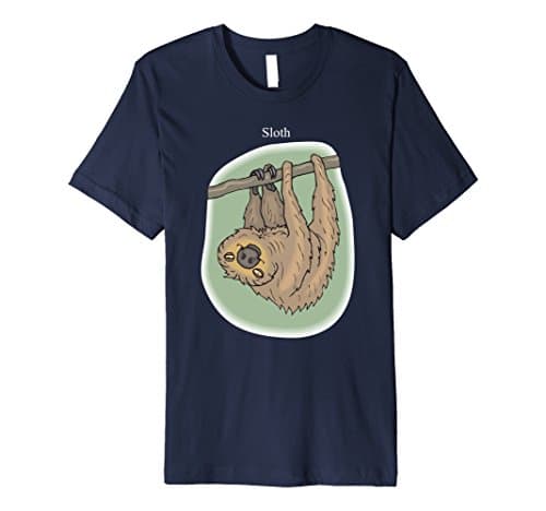 Sloth Hanging Apparel Cool Animal Lover