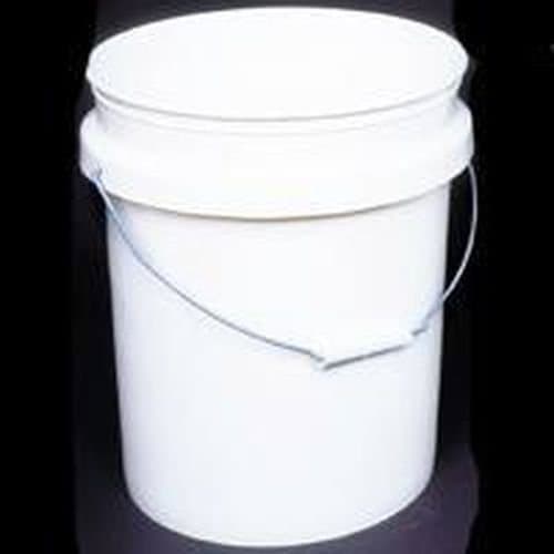 New Encore Plastics 50640 White 5 Gallon Empty Pail Buckets 6409445