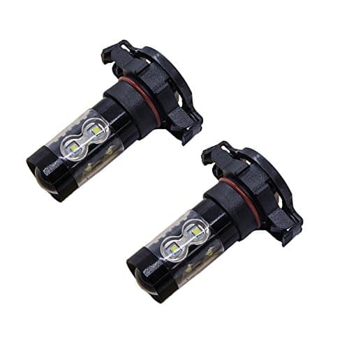 Speedleds 2 PCS Super Bright High Power 50W CREE 5202 H16 Type White LED Lights Bulbs For Fog Light Lamps LEDA017