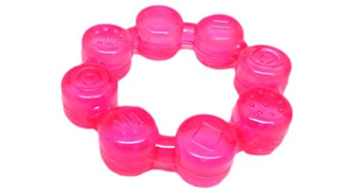 Jammi Water Filled Teether Baby Teething Ring, Colors May Vary