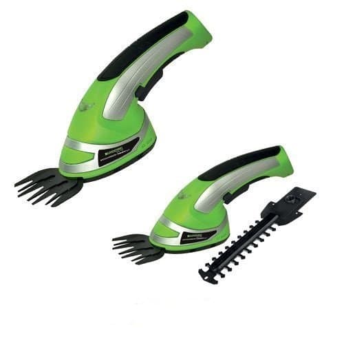 As Direct Ltd ™ Cordless 2-in-1 Grass Shrubs & Hedge Trimmer And Cutter - Battery Operated