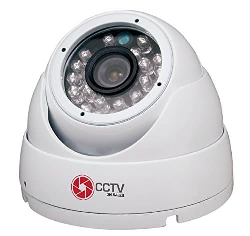 Dome Security Camera 1080p Waterproof 30fps 2 MP 4 in 1 Technology AHD/CVI/TVI/Analog Indoor/Outdoor, Vandal Proof Eyeball Fixed Lens 3.6 mm 24 IR LEDs