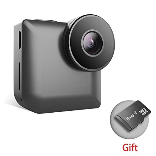 Mini Wireless Hidden Camera 1080P HD Night Vision No Glow Infrared Motion Detection Wireless Wifi Hidden Camera (Black)