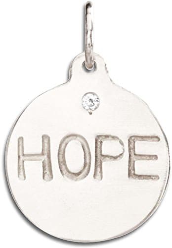 Helen Ficalora "Hope" Disk Charm With Diamond