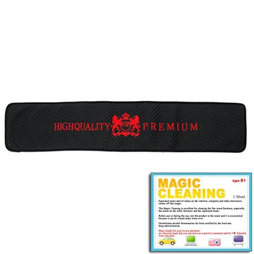 VIP Black Diamond Dash Board Cover Mat Sun Cover Pad Available For All Vehicle (RED LOGO)