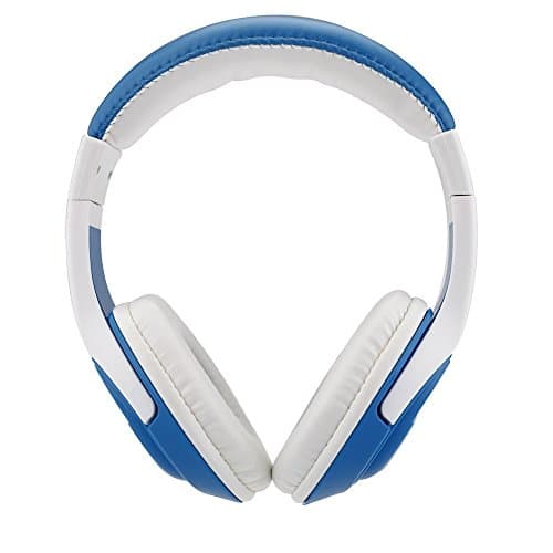 VYKON MQ44 3.5mm Stereo Gaming Headset with Microphone 1.2m Cable Headphone for PC Phone Laptop blue &amp; white