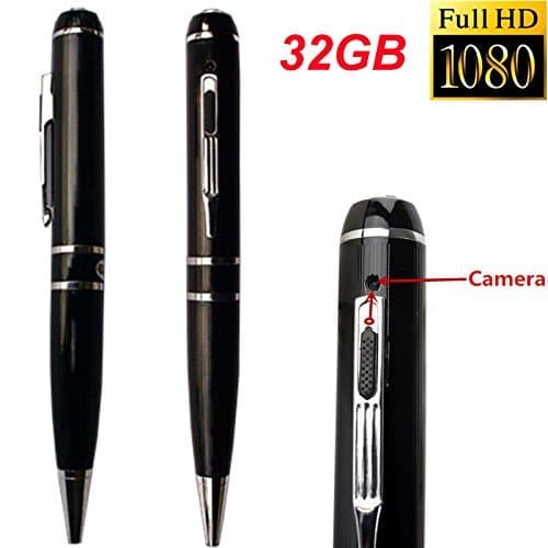 DREAM HO FULL HD 32GB Memory Spy Pen Camera DVR Video Recorder Hidden Camera One Button Spy Camera Pen
