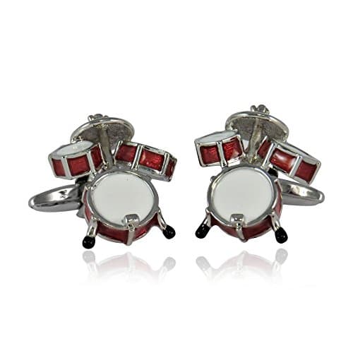 Drum Kit Cufflinks By Jewelry Mountain