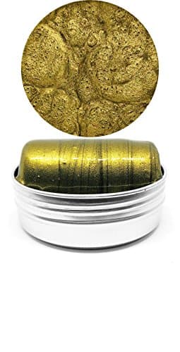 Strong Magnetic Thinking Putty Slime with Magnet (Gold) Creative & Scientific Magnetism Experiment for Kids & Adults | Promotes Stress Relief, Occupational Physical Therapy