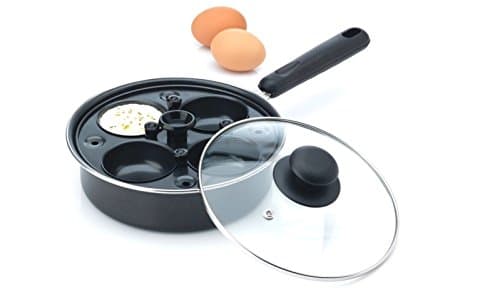 Prime Pacific 4 Cup Non-stick Egg Poacher Fry Pan Trust Quality Number One