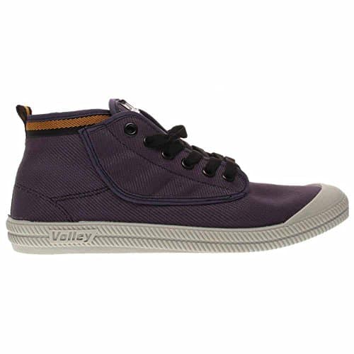 Volley High Leap Round Toe Canvas Sneakers