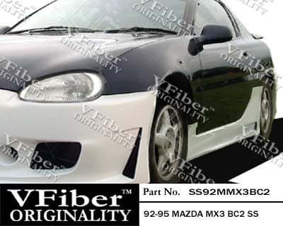 1992-1995 Mazda MX3 HB Body Kit BC2 Side Skirt