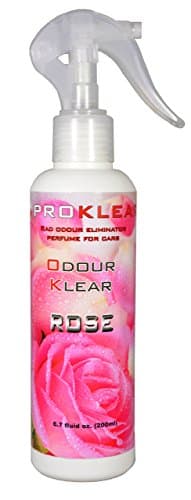 Proklear PRKOK200R Ok Odour Klear Rose Perfume - Permanent Bad Odour Remover For Cars, Helmets Etc., 200Ml Pack