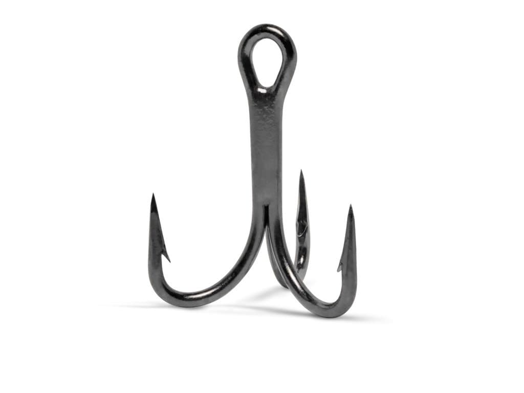 VMC 9626 4x O'SHAUGHNESSY TREBLE HOOK 50 PACK - Coastal Black