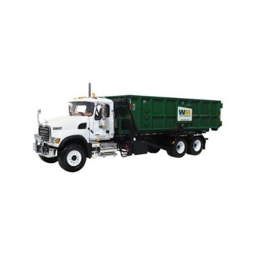 Mack WM Granite Roll Off Refuse Garbage Truck 1/34 #19-3441A by WASTE MANAGEMENT