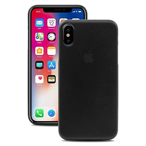 Best iPhone X Case, Lightweight TPU Matte Premium Ultra Thin Fit for ALL iPhone X 2017 [Semi Transparent] [Lightweight]] with INCLUDED Accessories [Temper Glass Screen Protector]. ,Gray