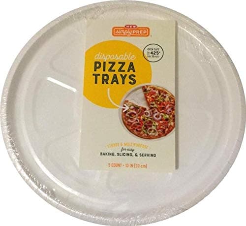 H.E.B. Simply Prep 13" Disposable Pizza Trays 1 Pack of 5