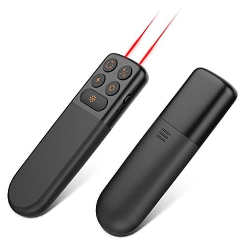 HANHAOPEAK Cat Toys, Cat Chaser Toys Pet Interactive Light Pointer with Dual Lights Source Cat Exercise Toys Fun Training Tool for Pet Cats Dogs, Powerd by Two AAA Batteries (Black)