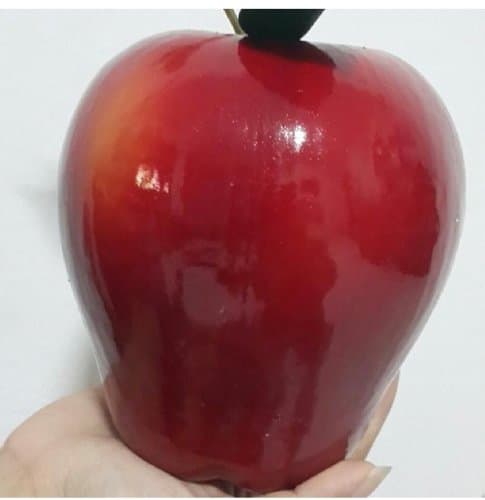Artificial Fruit Apple Red Fake Handmade From Thailand (Big Size)
