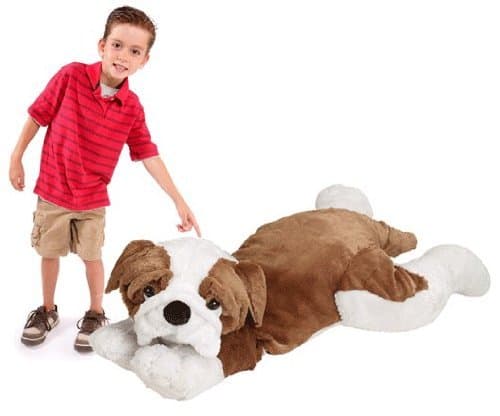 Cute Jumbo Stuffed Pet Bulldog