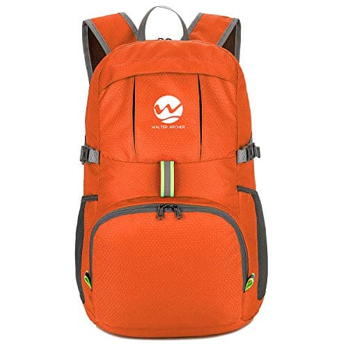 Kebaza Lightweight Packable Backpack, Durable 35L Travel Backpack Water Resistant, Foldable Outdoor Camping Hiking Backpack Casual Daypack for Men Women