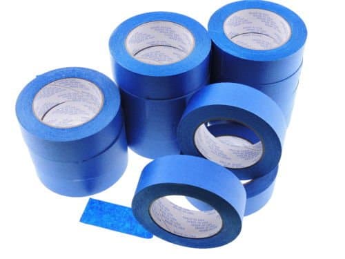 14 Rolls Premium 1.5" in x 60 yd USA PRO Grade Professional Blue Painters Tape Masking Trim Edge Quick Clean Release Easy Removal NO RESIDUE (36MM x 55M 1.42 inch)