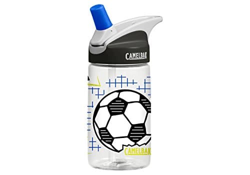 CamelBak Eddy Kids .4L Water Bottle (Black/White)
