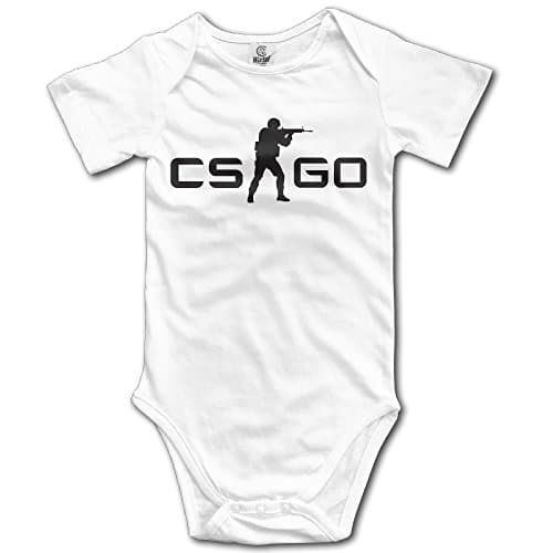 Unisex Global-Offensive Counter Strike Babies Creeper Onesie