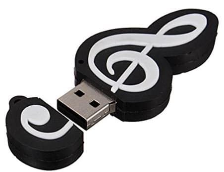 Musical Note 16gb USB Flash Drive