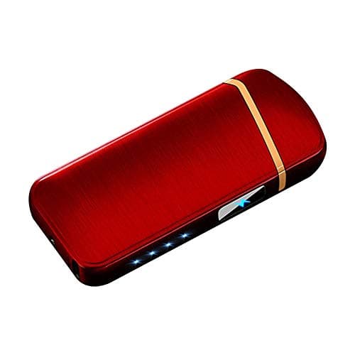 SDGDFXCHN Electric Lighter with Battery Display USB Rechargeable Arc Lighter Windproof Plasma Lighter