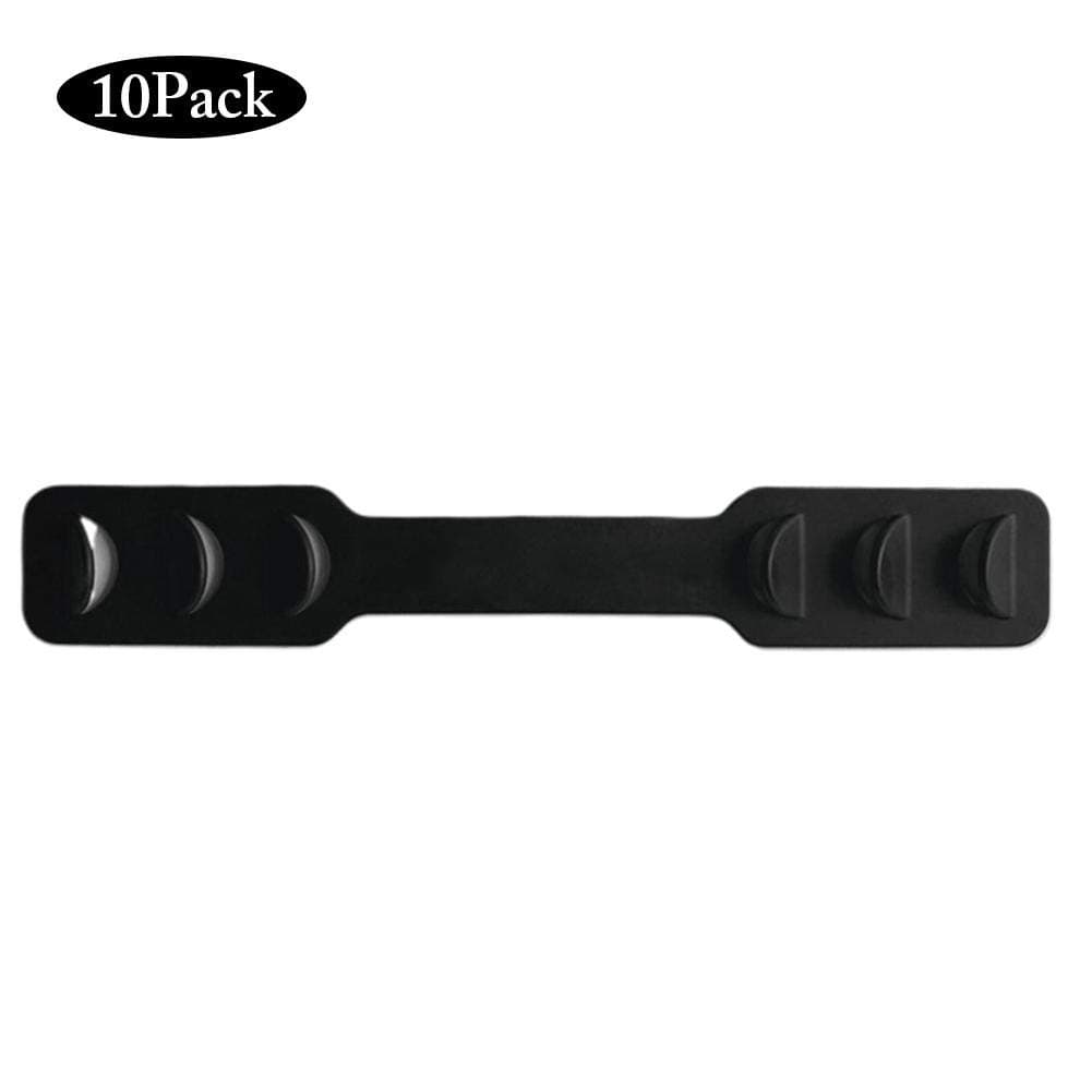 Sanmubo Trade 10PCS Multifunction Plastic Hook Adjustable Buckle Extension Buckle for All Kinds of Mask - Relax Your Ears