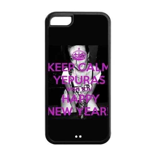 Fashion Keep Calm And Eat Nutella Personalized iPhone 5C Rubber Silicone Case Cover
