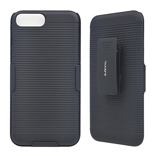 TKMore Belt Clip Case For Apple iPhone 7Plus 5.5 inch iPhone 7+ Holster Hard Shell Color Black