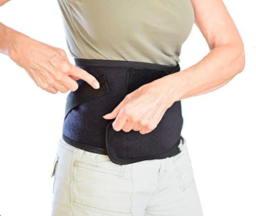 8" Comfortable Breathable Neoprene Abdominal Binder Lower Back Stomach Support Post Surgery Abdominal Binder