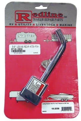 Redneck Trailer Hitch Pin, 5/8" Locking Receiver #18-2058